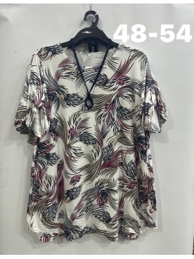 Bluzki damskie Polskie, Size 48-54, paczka 8szt 1 kolor