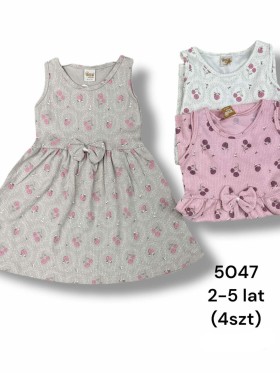 Sukienka DZIECIĘCA ,size 2-5 lat,paczka 4szt,1kolor
