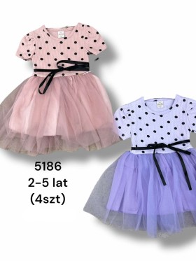 Sukienka DZIECIĘCA ,size 2-5 lat,paczka 4szt,1kolor