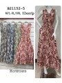 Sukienki damskie,size m-2xl ,paczka 12szt, mix kolor