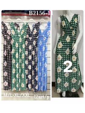 Sukienki damskie,size m-2xl ,paczka 12szt, mix kolor