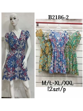 Sukienki damskie,size m-2xl ,paczka 12szt, mix kolor
