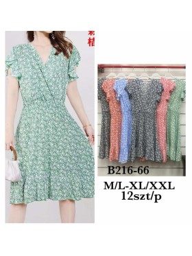 Sukienki damskie,size m-2xl ,paczka 12szt, mix kolor