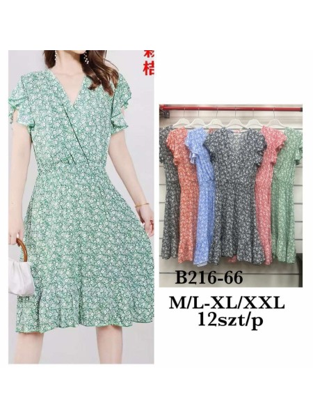 Sukienki damskie,size m-2xl ,paczka 12szt, mix kolor