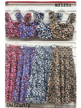 Komplety damskie,size uni ,paczka 12szt, mix kolor