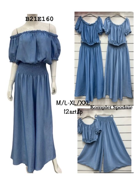 Komplety damskie,size ,m-2xl ,paczka 12szt, mix kolor