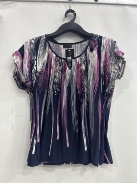 Bluzki damskie Polskie, Size 48-54, paczka 8szt 1 kolor