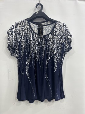 Bluzki damskie Polskie, Size 48-54, paczka 8szt 1 kolor