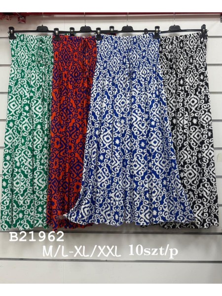 Spódnica długa damskie,size ,m-2xl ,paczka 10szt, mix kolor