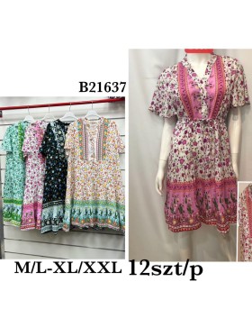 Sukienki damskie,size m-2xl ,paczka 12szt, mix kolor
