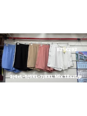 Spodenki damskie,size 3-8xl ,paczka 18szt, mix kolor