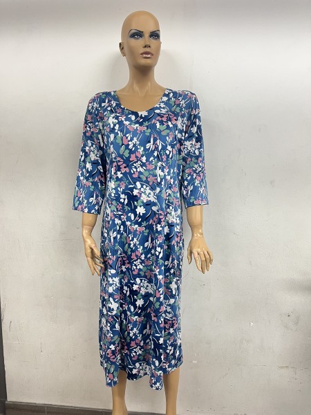 Sukienki damskie Polskie, Size 56-60, paczka 6szt 1 kolor