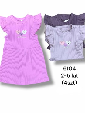 Sukienka DZIECIĘCA ,size 2-5 lat,paczka 4szt,1kolor