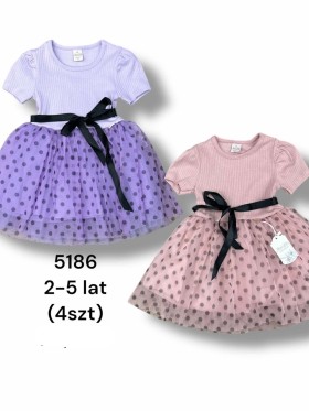 Sukienka DZIECIĘCA ,size 2-5 lat,paczka 4szt,1kolor