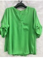 Bluzki damskie Polskie, Size L-4XL, paczka 5szt 1 kolor