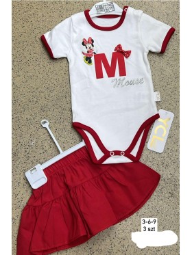 Komplety DZIECIĘCA ,size 3-9m,paczka 3szt,1kolor
