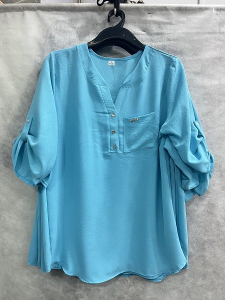 Bluzki damskie Polskie, Size L-4XL, paczka 5szt 1 kolor