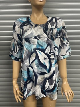 Bluzki damskie Polskie, Size 54-60, paczka 8szt 1 kolor