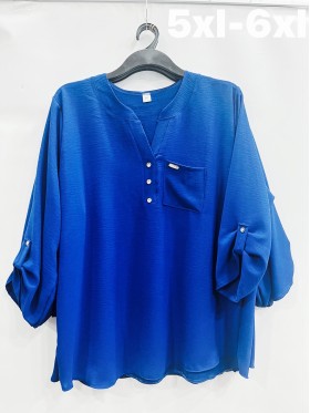 Bluzki damskie Polskie, Size 5XL-6XL, paczka 6szt 1 kolor