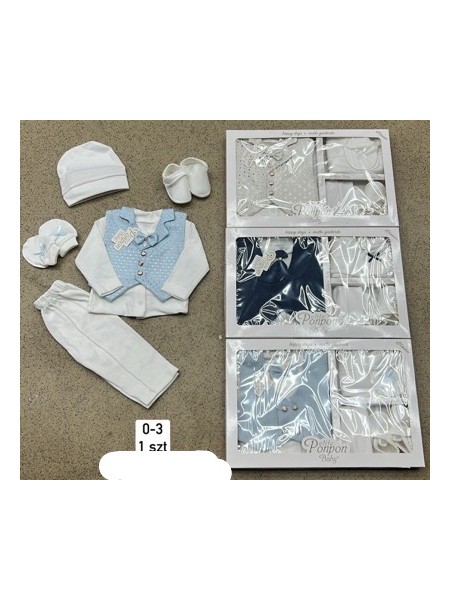 Komplety DZIECIĘCA ,size 0-3m,paczka 1szt,1kolor