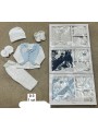 Komplety DZIECIĘCA ,size 0-3m,paczka 1szt,1kolor