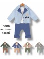 Komplety DZIECIĘCA ,size 3-12m,paczka 4szt,1kolor