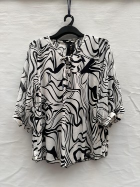 Bluzki damskie Polskie, Size 54-60, paczka 4szt 1 kolor
