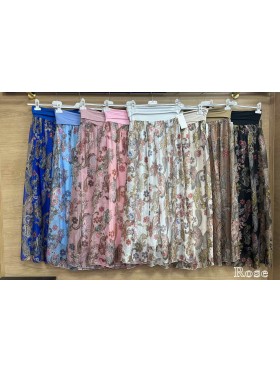 Spódnica długa damskie wlolskie,size uni ,paczka 6szt, mix kolor