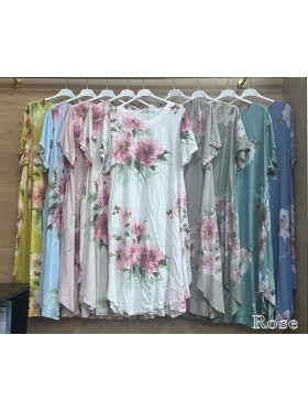 Sukienki damskie wlolskie,size uni ,paczka 6szt, mix kolor