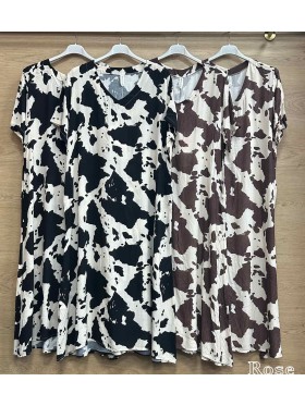 Sukienki damskie wlolskie,size uni ,paczka 6szt, mix kolor
