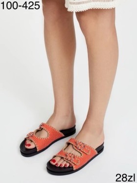 Buty Klapki Damskie (36-41,12par)