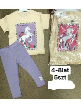 Komplety DZIECIĘCA ,size 4-8 lat,paczka 5szt,1kolor