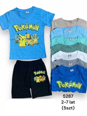 Komplety DZIECIĘCA ,size 2-7 lat,paczka 5szt,1kolor