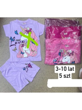 Komplety DZIECIĘCA ,size 3-10 lat,paczka 5szt,1kolor