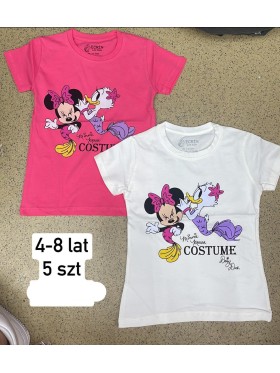 Bluzki DZIECIĘCA ,size 4-8 lat,paczka 5szt,1kolor