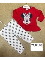 Komplety DZIECIĘCA ,size 74-86,paczka 3szt,1kolor