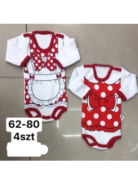 Body  DZIECIĘCA ,size  62-80,paczka 4szt,1kolor