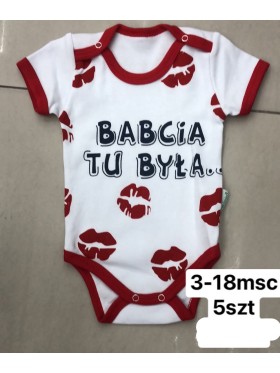 Body  DZIECIĘCA ,size  3-18m,paczka 5szt,1kolor
