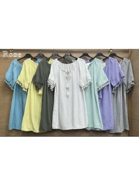 Sukienki damskie wlolskie,size uni ,paczka 6szt, mix kolor