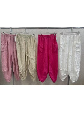Spodnie damskie wlolskie,size uni ,paczka 6szt, mix kolor