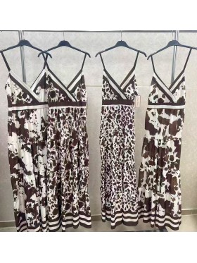 Sukienki damskie wlolskie,size uni ,paczka 6szt, mix kolor
