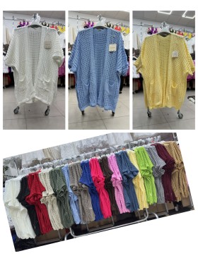 Swetry damskie wlolskie,size uni ,paczka 6szt, mix kolor