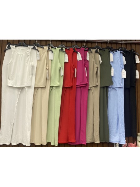 Komplety damskie wlolskie,size uni ,paczka 6szt, mix kolor