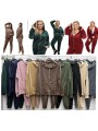 Komplety damskie wlolskie,size uni ,paczka 6szt, mix kolor