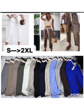 Spodnie  damskie wlolskie,size s-2xl,paczka 5szt, 1kolor