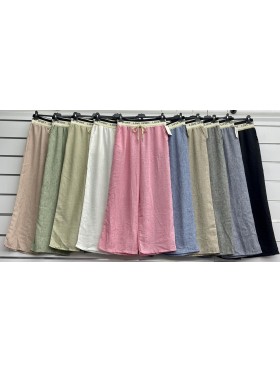 Spodnie damskie wlolskie,size uni ,paczka 6szt, mix kolor