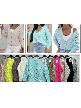 Swetry damskie wlolskie,size uni ,paczka 6szt, mix kolor