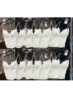 Bluzki damskie wlolskie,size uni ,paczka 6szt, 1 kolor