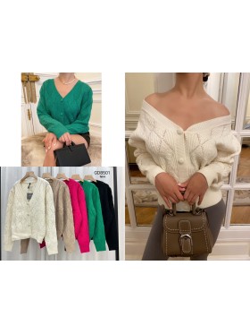 Swetry damskie ,size uni,paczka 12szt, mix kolor