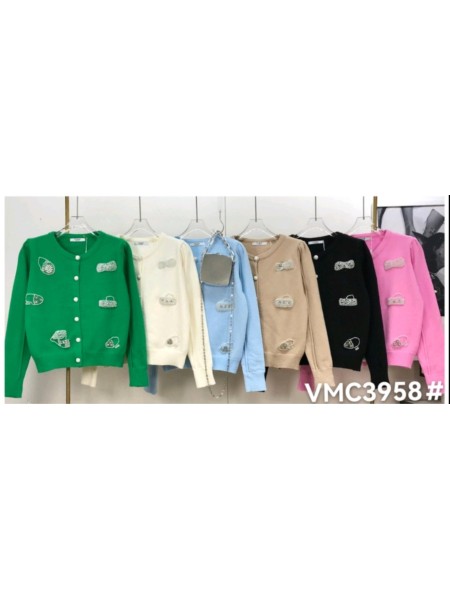 Swetry damskie ,size uni,paczka 6szt, mix kolor